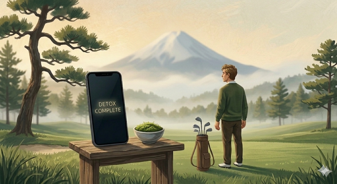 Digital Detox at Mount Fuji