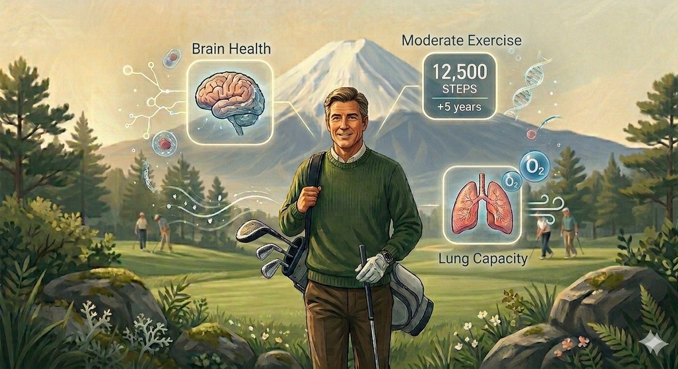 Scientific Longevity through Golf